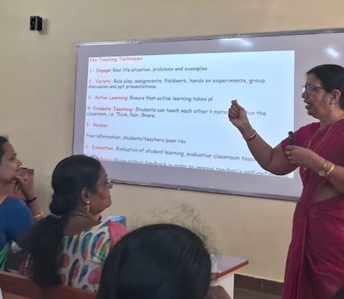 Training Program For Teachers On (16-05-2025)
