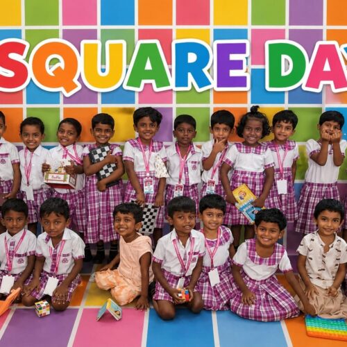 Square Day (Kinder World) On 03-07-2026